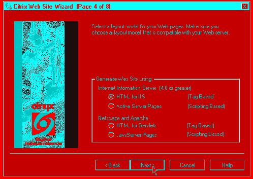  Web Site Wizard    